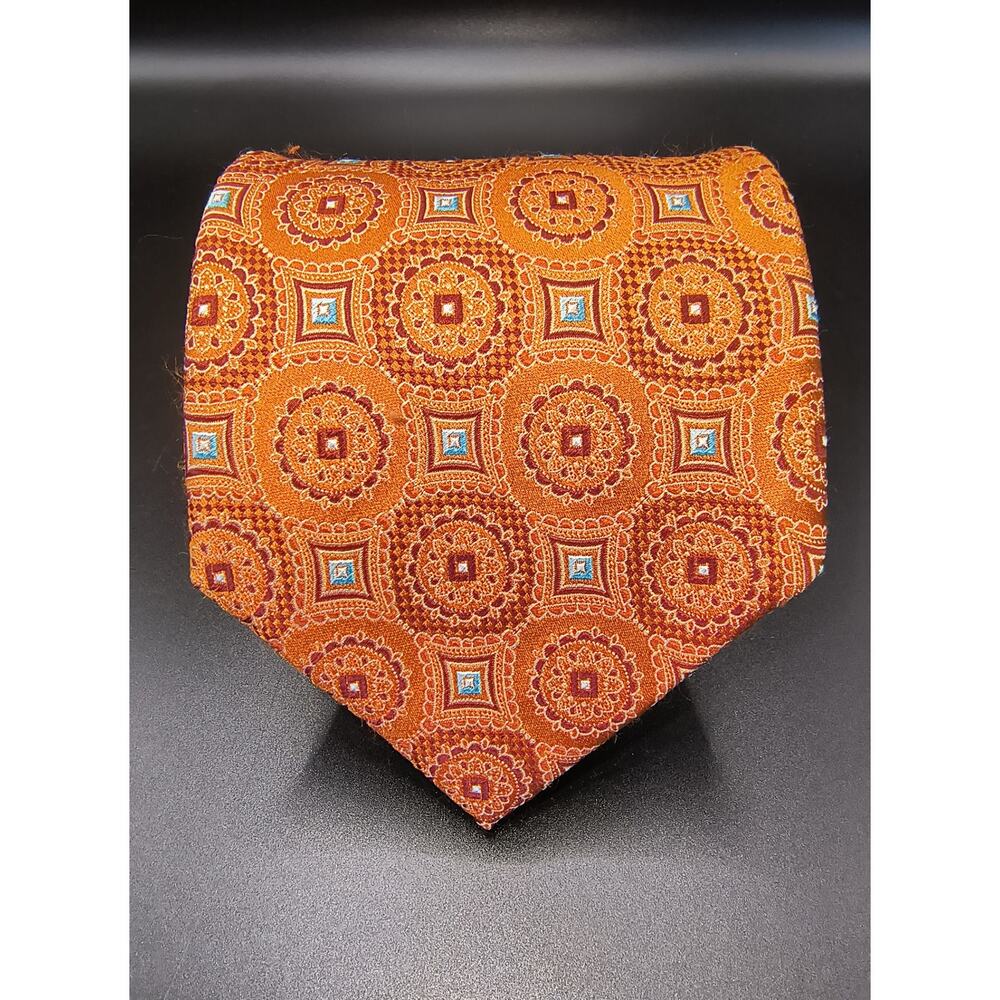 Ermenegildo Zegna Men's Tie - 100% Silk - Made in Italy - 59 3/4" x 3 3/4"